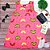VESTIDO PIPA BY KYLY ROSA CLARO FRUTAS TAM 1 AO 8 - Imagem 2