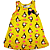 VESTIDO PIPA BY KYLY AMARELO TUCANO TAM 1 AO 8 - Imagem 3
