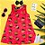 VESTIDO PIPA BY KYLY ROSA DOCES TAM 1 AO 8 - Imagem 2