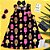 VESTIDO PIPA BY KYLY PRETO SORVETES TAM 1 AO 8 - Imagem 2