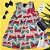 VESTIDO PIPA BY KYLY CINZA BORBOLETAS TAM 1 AO 8 - Imagem 2