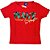 CONJ MASC CAMISETA PIPA BY KYLY WAVE VERMELHO - Imagem 3