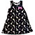 VESTIDO PIPA BY KYLY PRETA GIRAFA COM LAÇO ROSA - Imagem 3