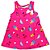 VESTIDO PIPA BY KYLY ROSA CEREJA COM LAÇO ROSA - Imagem 1
