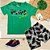 CONJ MASC CAMISETA PIPA BY KYLY WAVE VERDE - Imagem 2