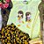 CONJ FEM PIPA BY KYLY GIRLS STAR AMARELO FLORESCENTE - Imagem 1