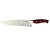 faca 9" stell aco cabo madeira - mor - Imagem 3