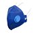 MÁSCARA PARTÍCULA TÓXICA PRO PFF2-S C/VÁLVULA-SAFETY PLUS - Imagem 1