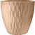 Vaso Infinity Redondo nº29, areia 29x29x19,5 - Nutriplan - Imagem 1