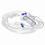 Equipo para Bomba Universal 2,30m Transparente (Antifluxo Livre) - Imagem 1