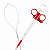 Alça de Polipectomia Quente Oval Micro-Tech 230cm - Imagem 1