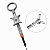 Pinça de Biópsia Oval Autoclavável Medical Flex com Manopla - Imagem 2