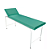 Mesa para Exame Fixa Estofada Verde Imer - Imagem 1