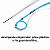 Cateter Duplo J Tianck 6Fr 26cm com Guia Hidrofílico Nitinol - Imagem 2