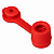 Válvula de Biópsia Descartável Pentax Micro-Tech Vermelha - Imagem 1