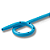 Prótese/Stent Biliar Plástico 10Fr 100mm Pigtail Duplo com Sistema Introdutor - Imagem 2