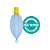 Balão Respiratório com Laço Silicone ISO 10.993 Protec - Imagem 1