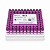 Tubo de Coleta EDTA K3 0,5ml Micro – Rack com 100 Unidades - Imagem 1