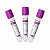 Tubo de Coleta a Vácuo 4mL EDTA K3 Roxo – 100 un. - Imagem 2