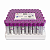 Tubo de Coleta a Vácuo 4mL EDTA K3 Roxo – 100 un. - Imagem 1