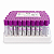 Tubo Coleta de Sangue a Vácuo EDTA K2 4mL Roxo – 100 Unidades - Imagem 1