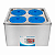 Banho Maria Digital 12 Litros 4 Bocas Inox 304 Global Trade 220V - Imagem 1