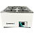 Banho Maria Digital 12 Litros 4 Bocas Agittex 220V mod. AXBMD-12 - Imagem 1
