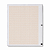 Papel para ECG 216mm x 280mm x 100 Folhas TITS para Dixtal EP-3 - Imagem 1