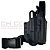 COLDRE KYDEX OWB 2R - EXTERNO – GLOCK G17 G22 MOS | LANTERNA (OLIGHT MODELOS BALDR) - Imagem 1