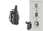 COLDRE OWB - ORPAZ - T41 - GLOCK G17 G22 G20 G21 G37 - Imagem 2