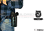 COLDRE OWB - ORPAZ T-40X - GLOCK: G17 G17MOS G22 G22MOS | LANTERNA ROBUSTA - Imagem 2