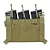 PORTA CARREGADOR TRIPLO 556 - AG3 PLACARD 556 TRIPLE MAG POUCH - AGILITE - Imagem 7
