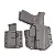 COLDRE – OWB BCA 3.0 – GLOCK MOS 19 23 25 32 45 19X - BRAVO CONCEALMENT - EUA - Imagem 2
