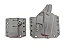 KIT COLDRE – OWB BCA 3.0 – GLOCK MOS G26 G27 G33 - BRAVO CONCEALMENT - EUA - Imagem 1