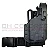 COLDRE KYDEX OWB 2R - EXTERNO - TAURUS G2C .38 TPC | LANTERNA (STREAMLIGHT) - Imagem 1