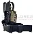 COLDRE KYDEX OWB 2R - EXTERNO – GLOCK G23 G5 MOS | LANTERNA (SUREFIRE / STREAMLIGHT) - Imagem 4