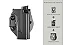 COLDRE OWB - EXTERNO - ORPAZ C-SERIES - NIVEL II - GLOCK G17 G19 - Imagem 1