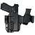 COLDRE INTERNO SIDECAR - LINKED IWB 3.0 - GLOCK G19 / G23 / G25 / G45 / G17 / G22 + LANTERNA TLR-1HL - BRAVO CONCEALMENT - Imagem 1