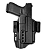 COLDRE INTERNO - IWB 3.0 - GLOCK G19 C/LANTERNA X300 - BRAVO CONCEALMENT - Imagem 1