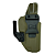 COLDRE KYDEX IWB WING - INTERNO – GLOCK G17 G22 G31 MOS - Imagem 8