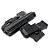 COLDRE INTERNO SIDECAR - LINKED IWB 3.0 - GLOCK G19 / G23 / G25 / G45 / G32 - BRAVO CONCEALMENT - Imagem 3