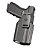 COLDRE HÍBRIDO - EVOX ORPAZ - GLOCK G19 G19x G23 G25 G45 | LANTERNA COMPACTA - Imagem 1