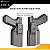 COLDRE HÍBRIDO - EVOX ORPAZ - GLOCK G19 G19x G23 G25 G45 | LANTERNA COMPACTA - Imagem 3