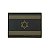 PATCH - ISRAELI FLAG - OD GREEN - AGILITE - Imagem 1