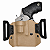 COLDRE KYDEX OWB 1R - EXTERNO - TAURUS RT 605 2" - Imagem 3