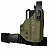 COLDRE KYDEX OWB 2R - EXTERNO - GLOCK G43 / G43X MOS - Imagem 7