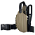 COLDRE KYDEX OWB 2R - EXTERNO – SIG SAUER P320 X FULL | LANTERNA PL MINI 3 - Imagem 5
