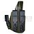 COLDRE KYDEX IWB D.OVERHOOK - INTERNO - GLOCK G19 G19X G23 G25 G45 MOS | LANTERNA GLOCK GTL ll - Imagem 4