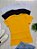 KIT 3 GOLA REDONDA FEMININA AMARELO OURO 10% OFF - Imagem 2
