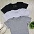KIT 3 GOLA REDONDA FEMININA MESCLA 10% OFF - Imagem 3